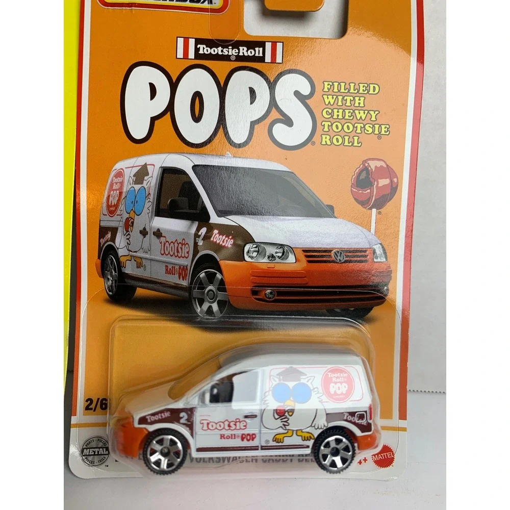 Matchbox Candy Series 1964 Austin Mini Cooper & VW Caddy Delivery Tootsie Roll